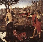 Hans Memling The Martyrdom of St Sebastian oil on canvas